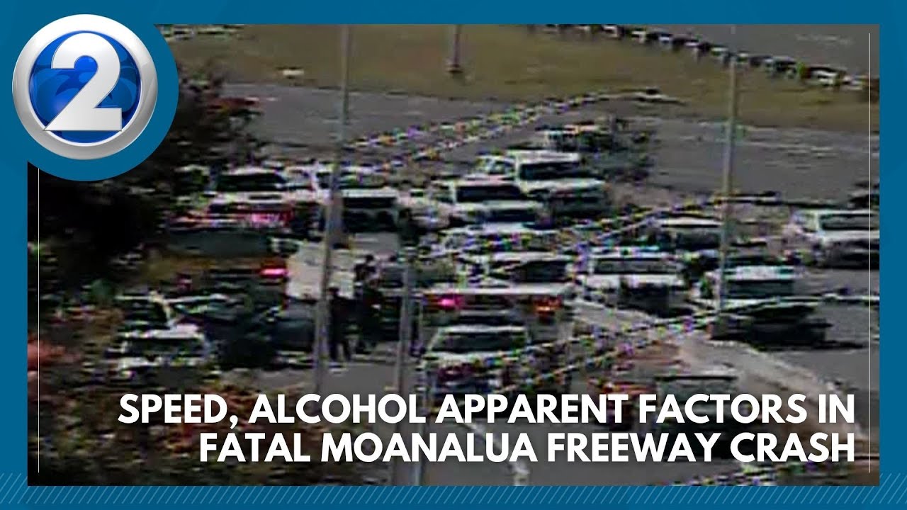 Speed, alcohol apparent factors in fatal Moanalua Freeway crash