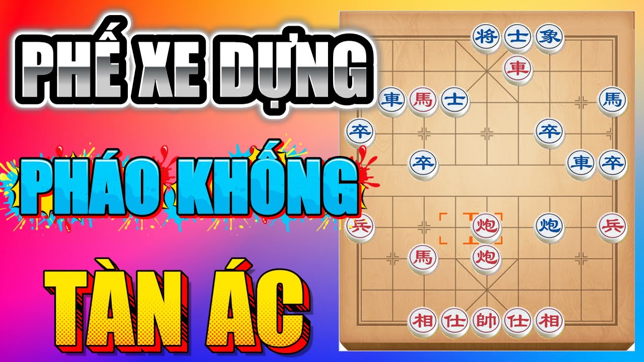 PHẾ XE Lấy Thế KHỐNG SÁT! Ván Cờ Tướng Công Sát Đỉnh Cao Gây Chấn Động