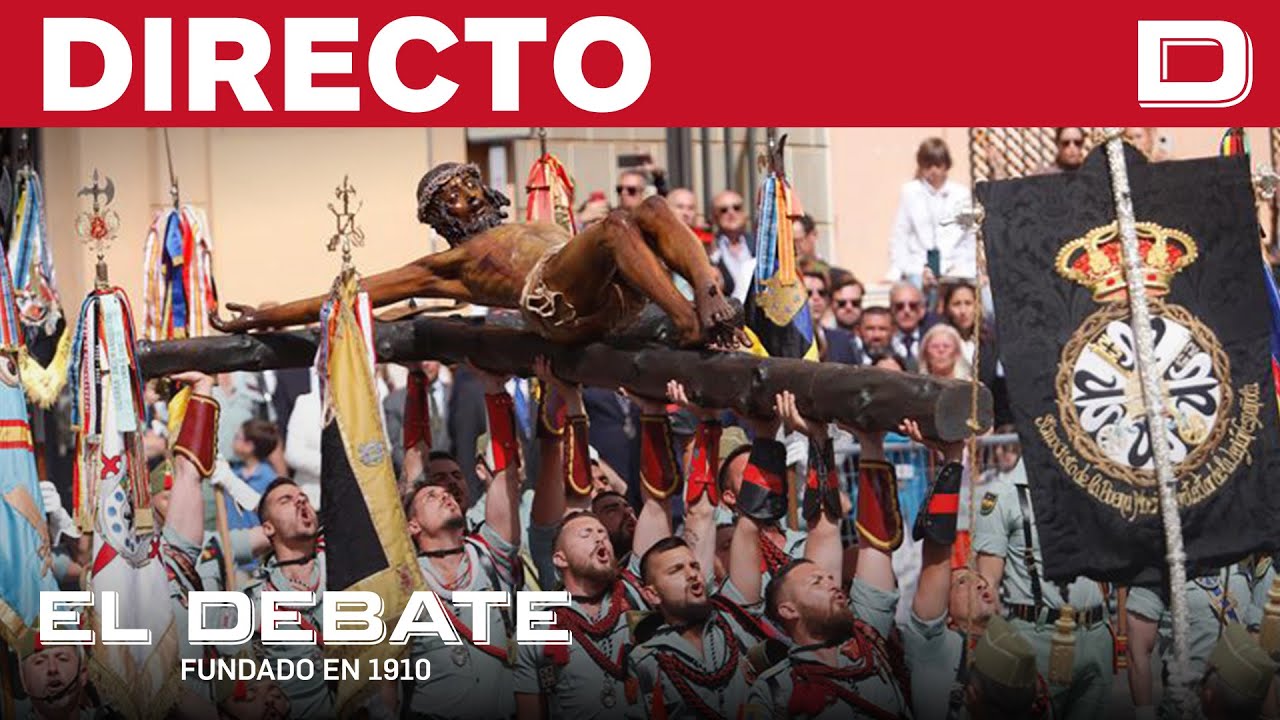 DIRECTO | Desembarco de la Legión y traslado del Cristo de la Buena Muerte desde Málaga