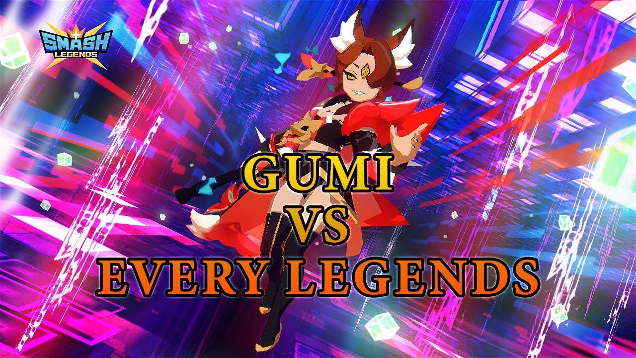 GUMI VS  ALL 45 LEGENDS | INFINITE