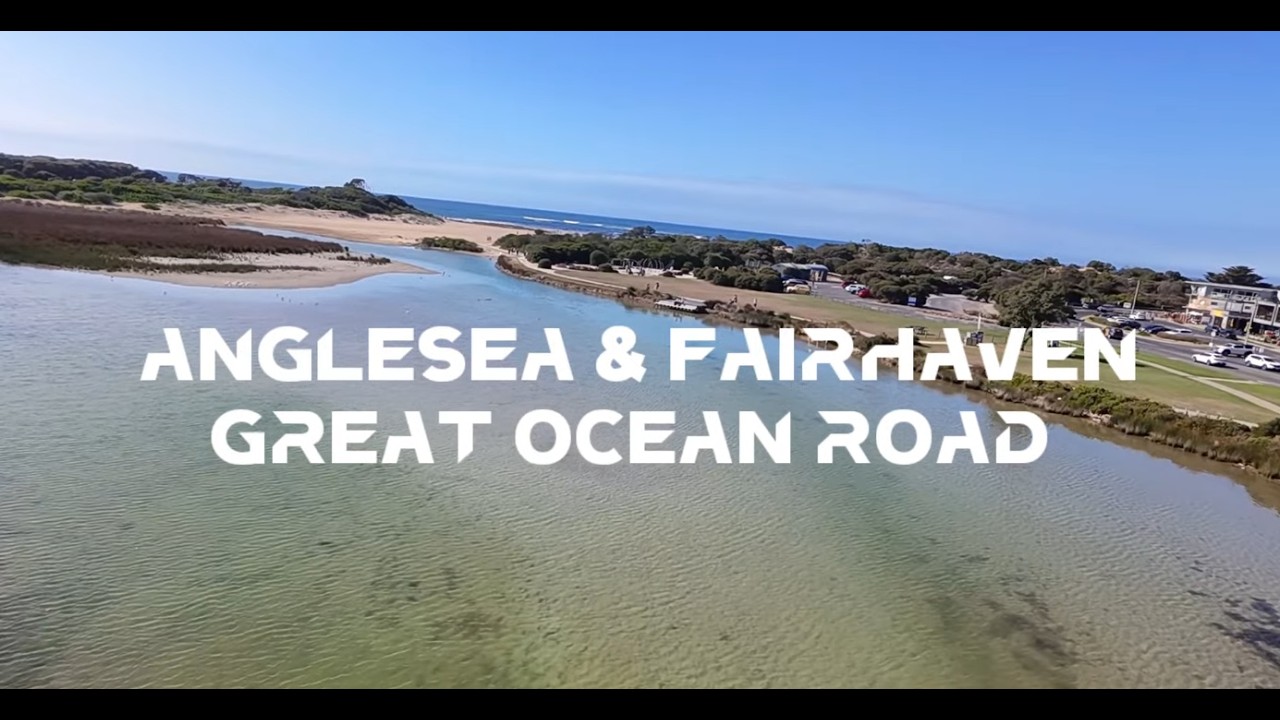 Exploring Anglesea & Fairhaven | Relaxing Great Ocean Road Vibes By DJI NEO