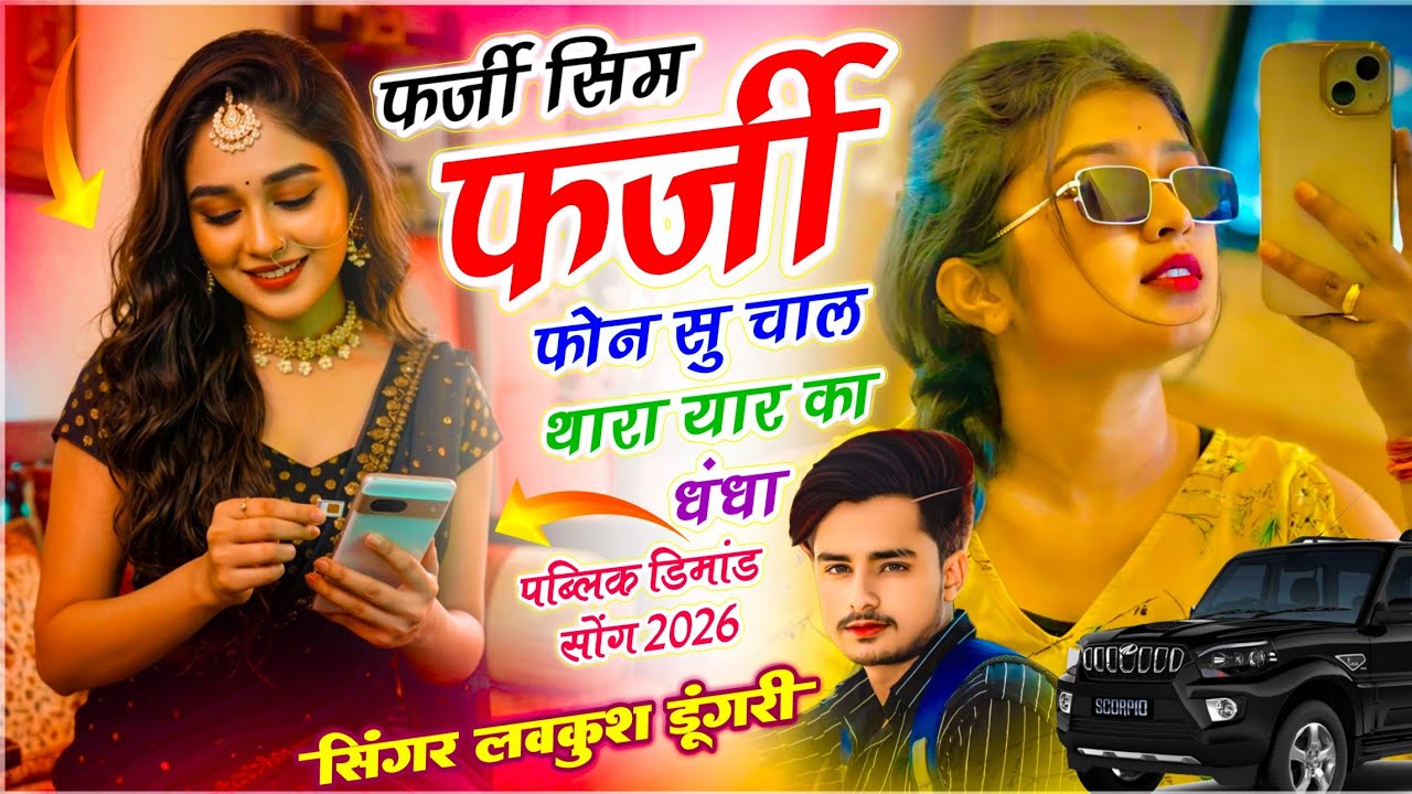 Trending - फर्जी सिम, फर्जी फोन सु चाल तेरा यार का धंधा | Farji Sim, Farji Phone | Lovekush Dungri 