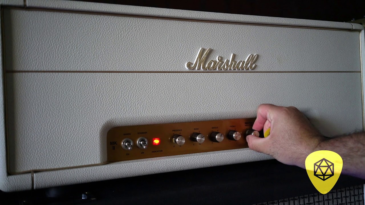 Cameron Modded Marshall 1959 SLP RI - Various Settings