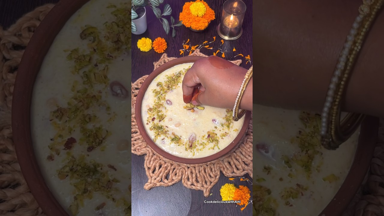 Quick & easy Samak rice Kheer | Kheer recipe #shorts #youtubeshorts #newrecipe #easyrecipe #kheer