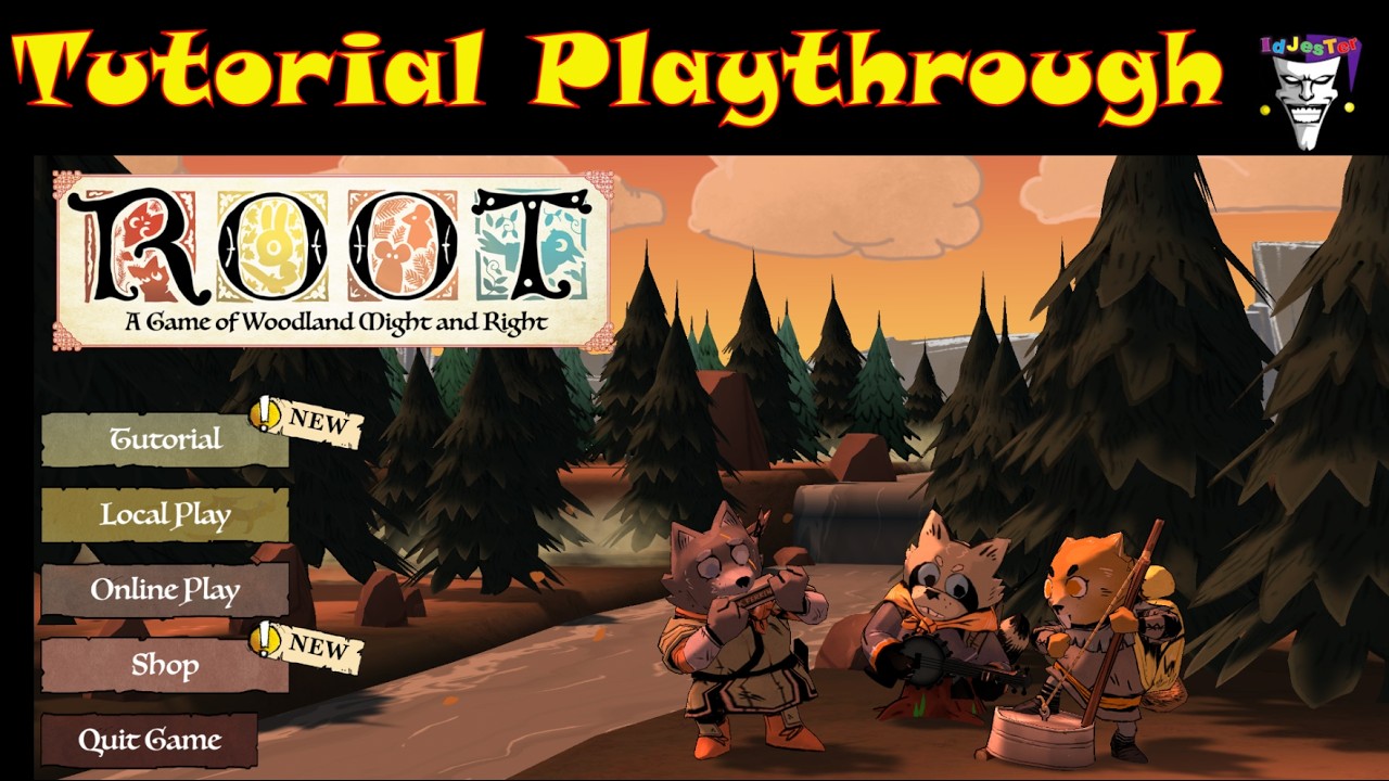 Tutorial Playthrough of ROOT A Game of Woodland MIght and Right