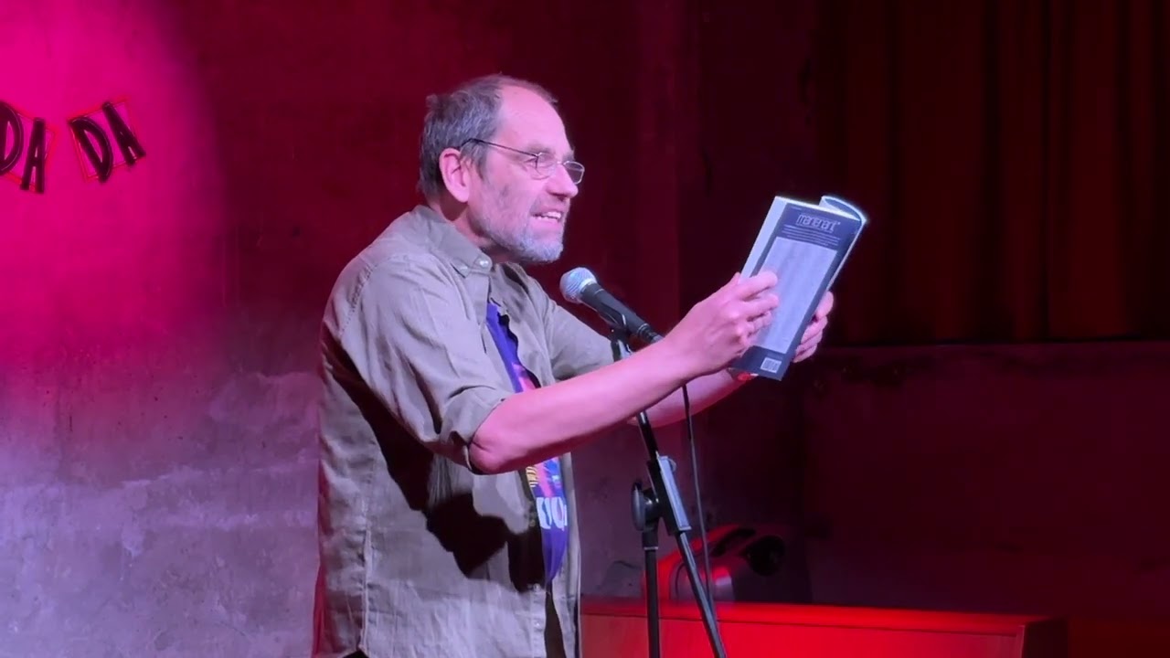 Jaan Luulur Malin at Cabaret Voltaire 2025 Dada Zurich