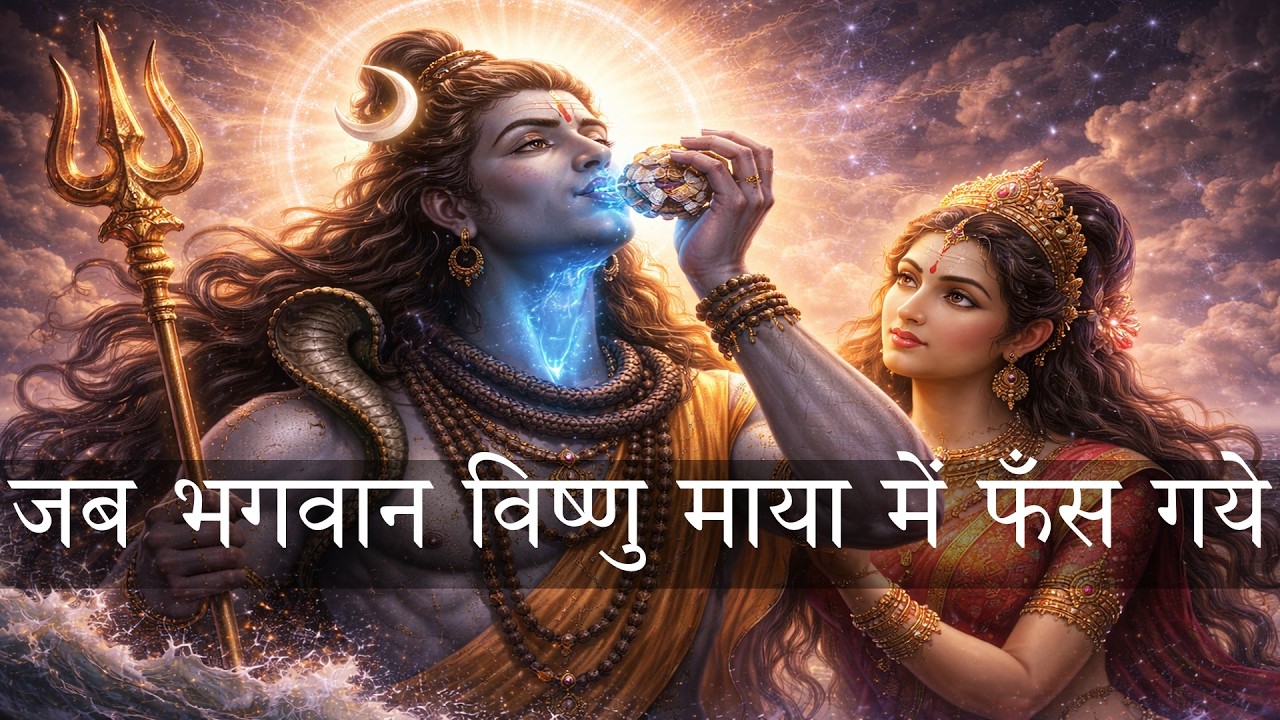 जब भगवान विष्णु माया में फँस गये | When Lord Vishnu was trapped by Maya