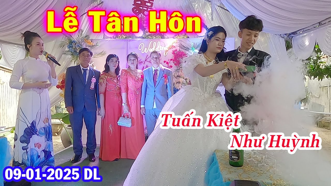 Lễ T&acirc;n H&ocirc;n | Tuấn Kiệt & Như Huỳnh | X&atilde; Mỹ Hiệp, Chợ Mới, An Giang, 09/01/2025 DL