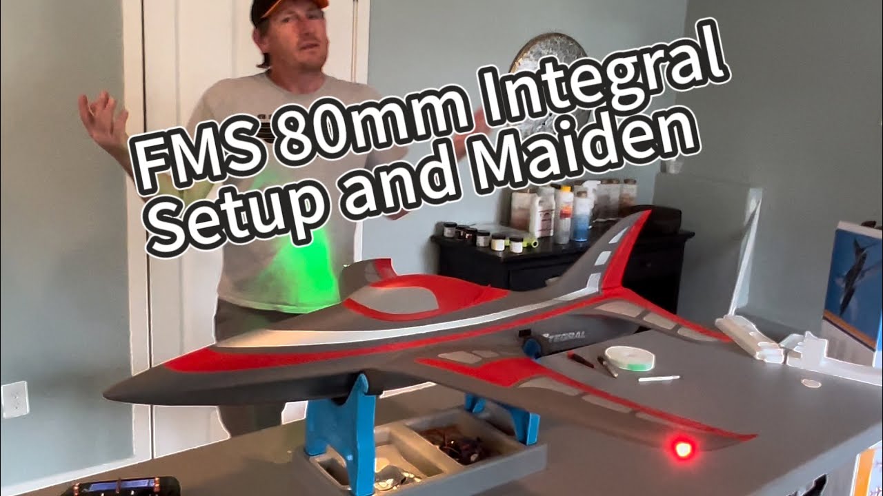 FMS 80mm Integral New Release! Unboxing, Setup, Maiden Flights