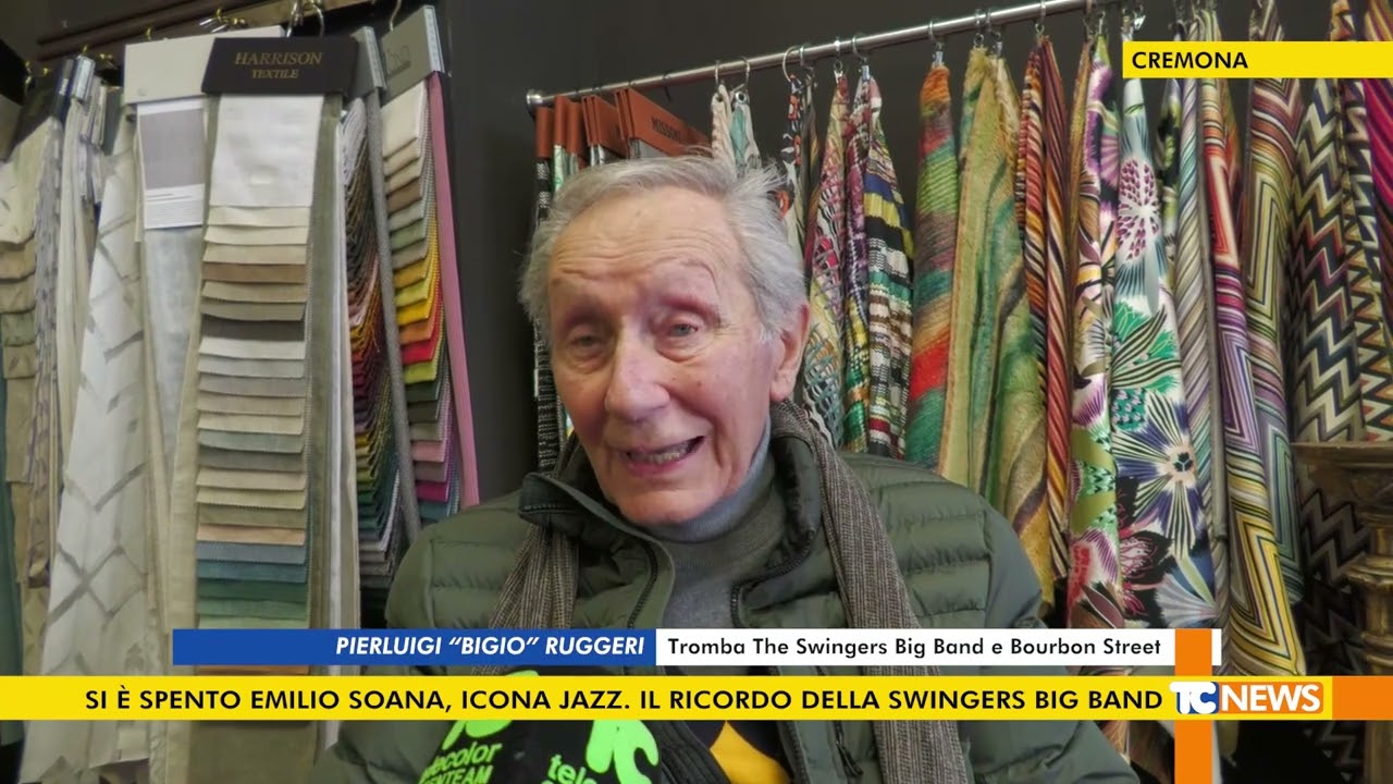 Si è spento Emilio Soana, icona jazz. Il ricordo della Swingers Big Band