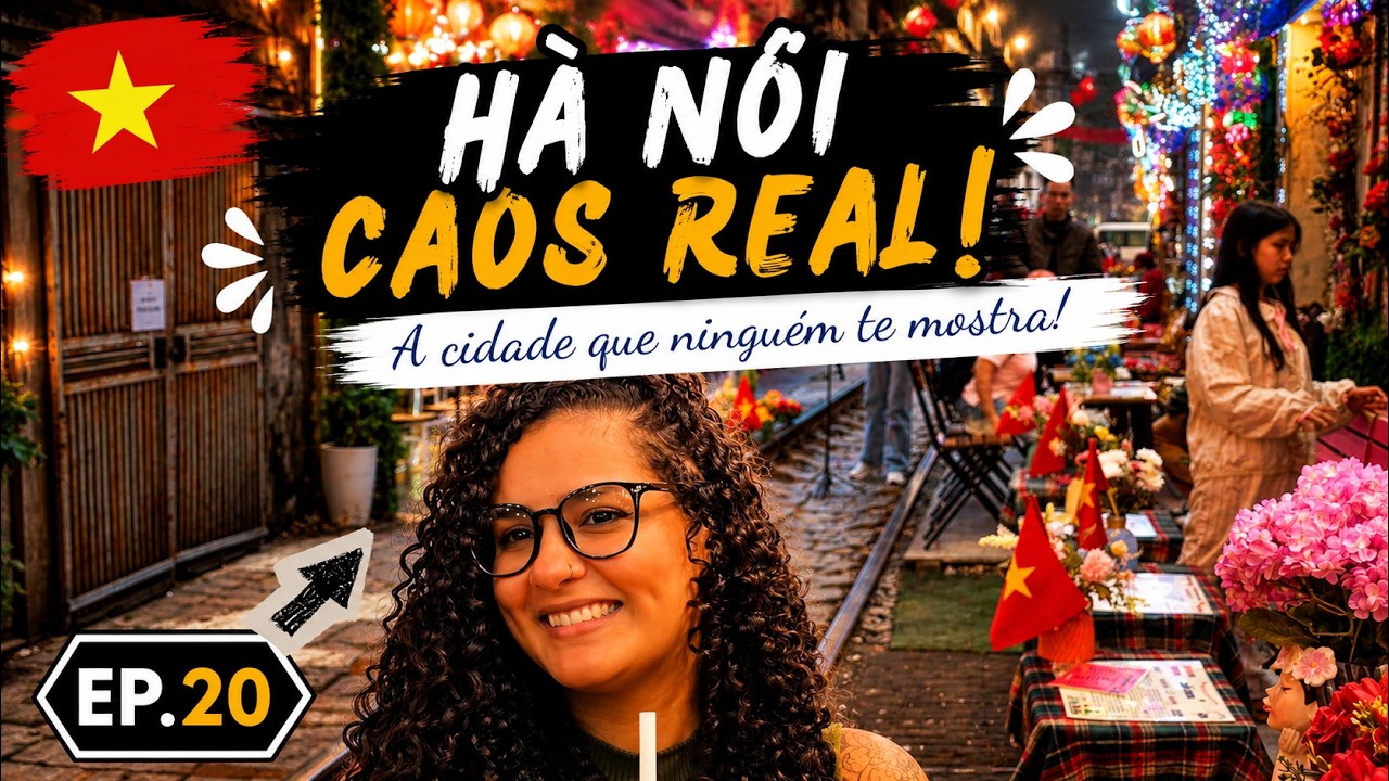 Hà Nội 🇻🇳: Nossa Despedida do Vietnã no Caos da Capital | Sudeste Asiático