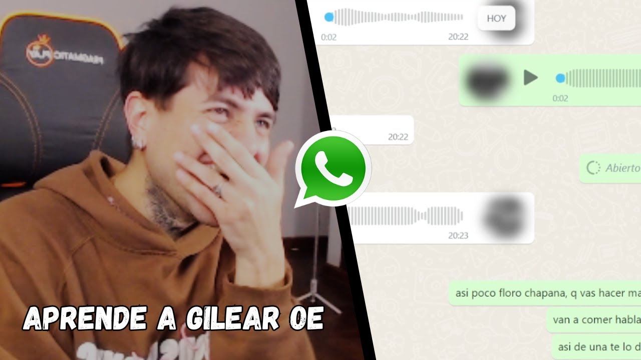 DIEALIS ENSEÑA A SUS SEGUIDORES A GILEAR EN WSP 💬