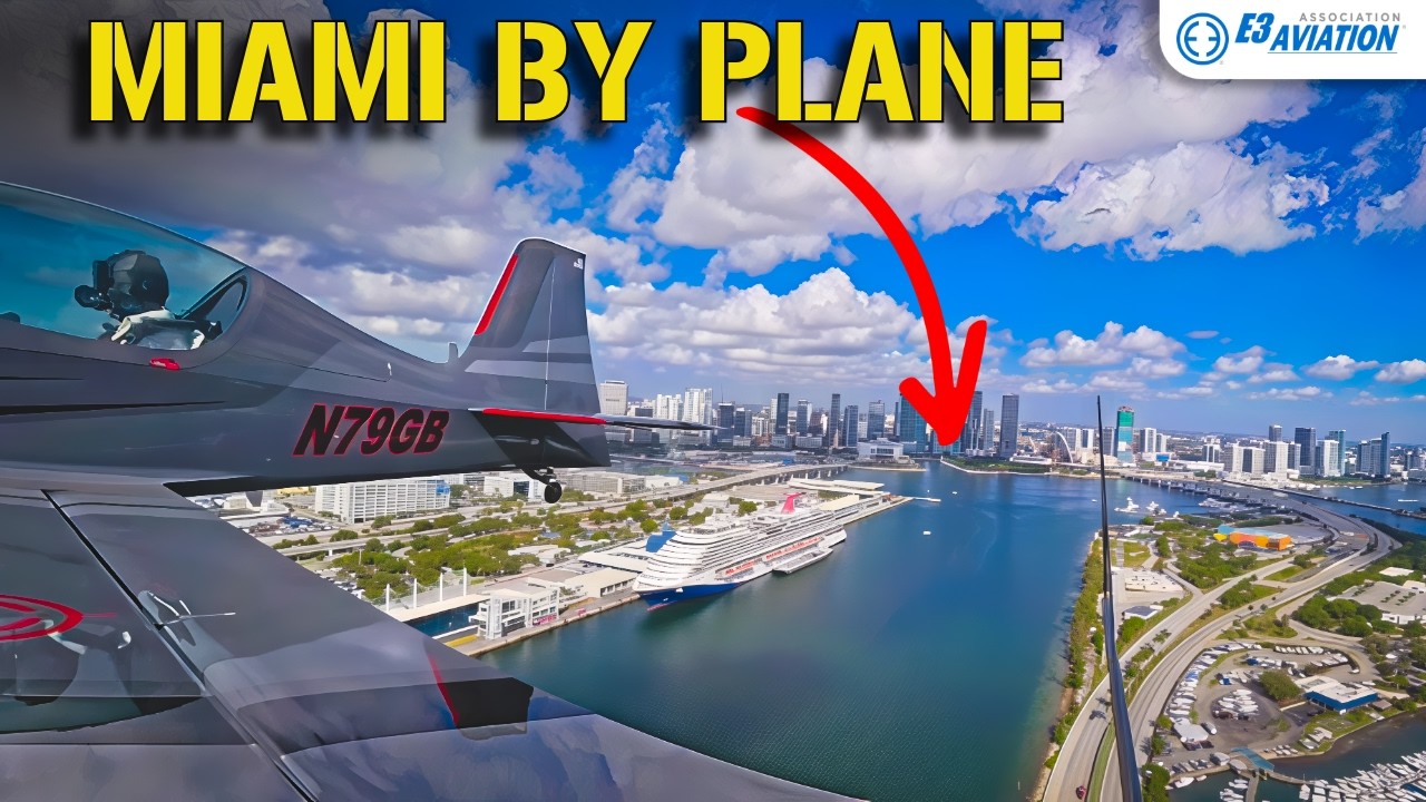 Flying Past Tom Brady's House in a Gamebird GB1