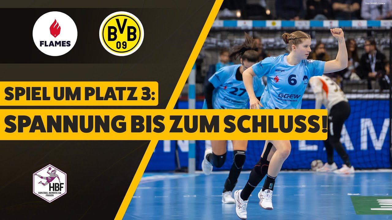 DHB-Pokal der Frauen: HSG Bensheim/Auerbach vs. Borussia Dortmund - Spiel um Platz 3| SDTV Handball
