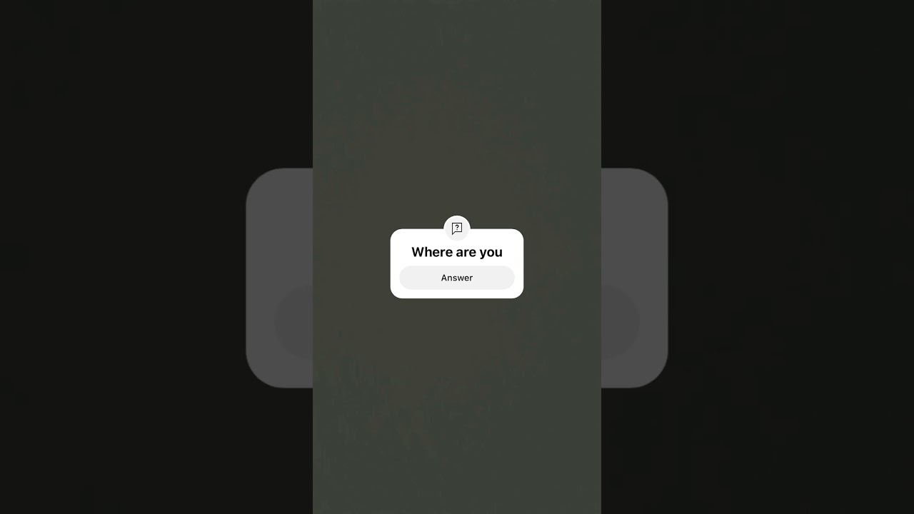 Where are you