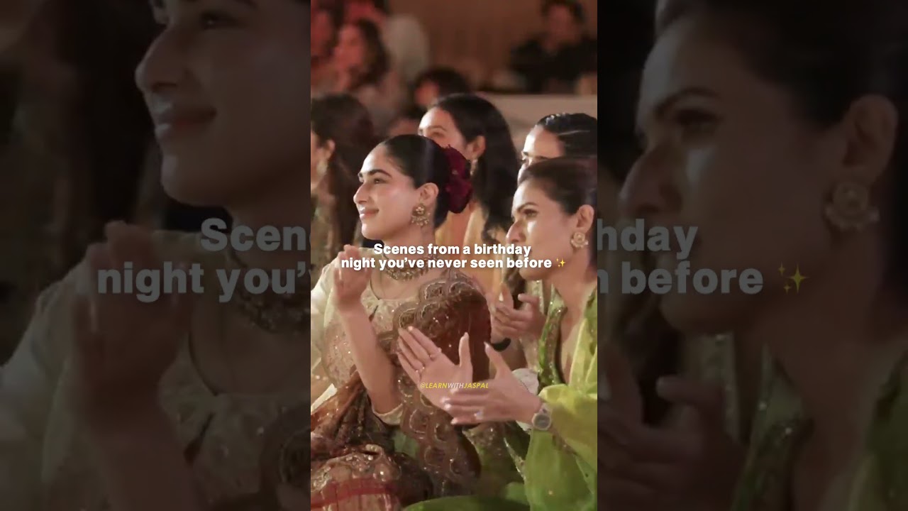 Glimpses of Anant Ambani&rsquo;s birthday night,