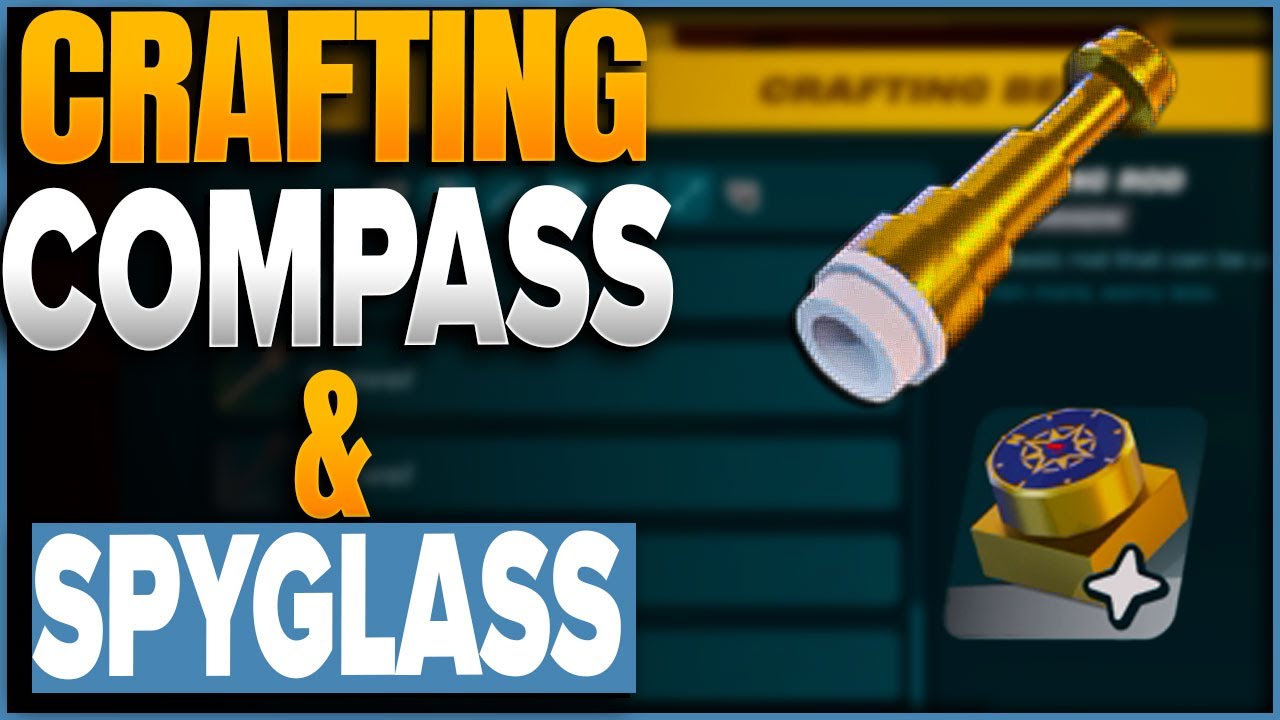 How To Craft The Compass & Spyglass In LEGO Fortnite