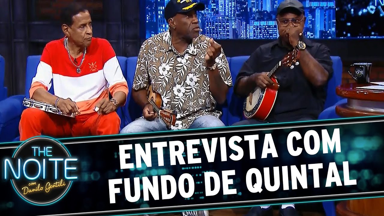 The Noite (10/06/15) - Entrevista com Fundo de Quintal
