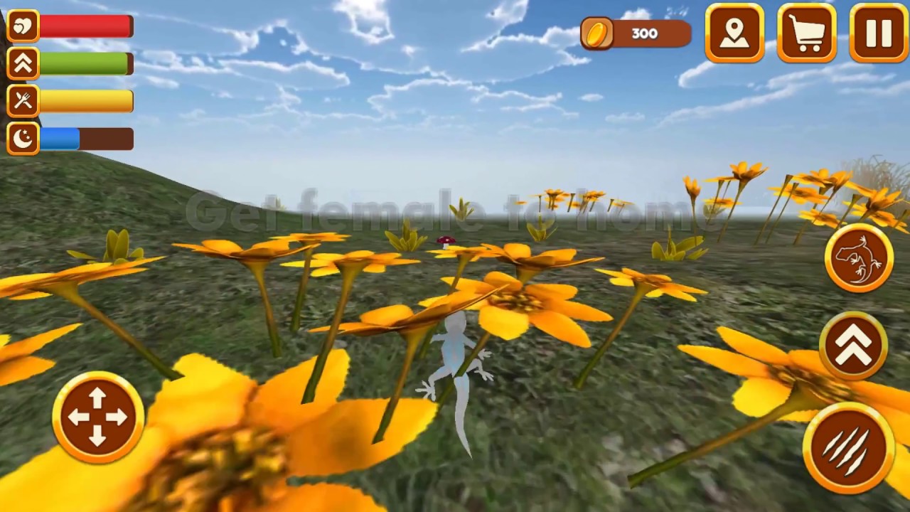 Lizard Simulator 3D HD Gameplay Android/IOS