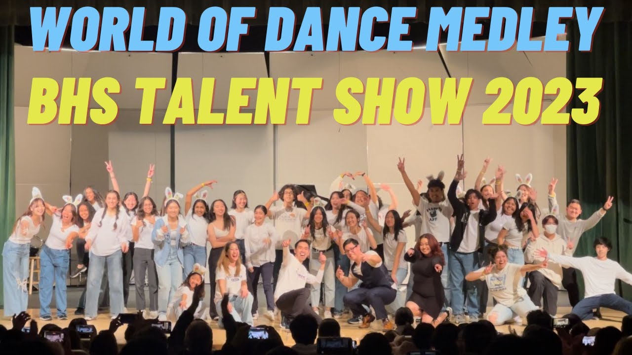 WORLD OF DANCE MEDLEY - BECKMAN HIGH TALENT SHOW 2023 - Bollywood, New Jeans, Black Pink, Thriller!!