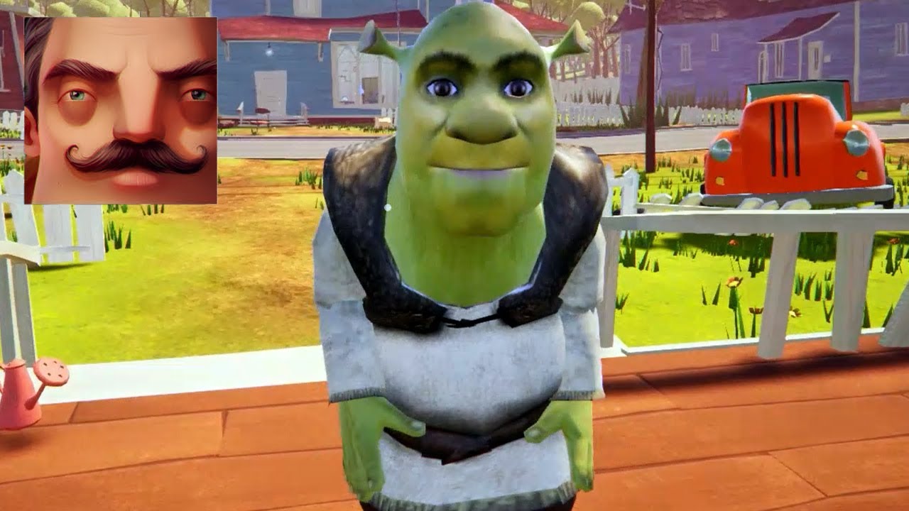 Hello Neighbor - New Neighbor Shrek Act 3 Part 317 Gameplay Walkthrough TP