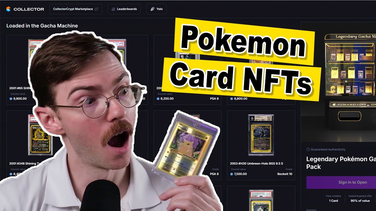 Best Place to Buy NFT Pokemon Cards (Courtyard vs Collector Crypt)