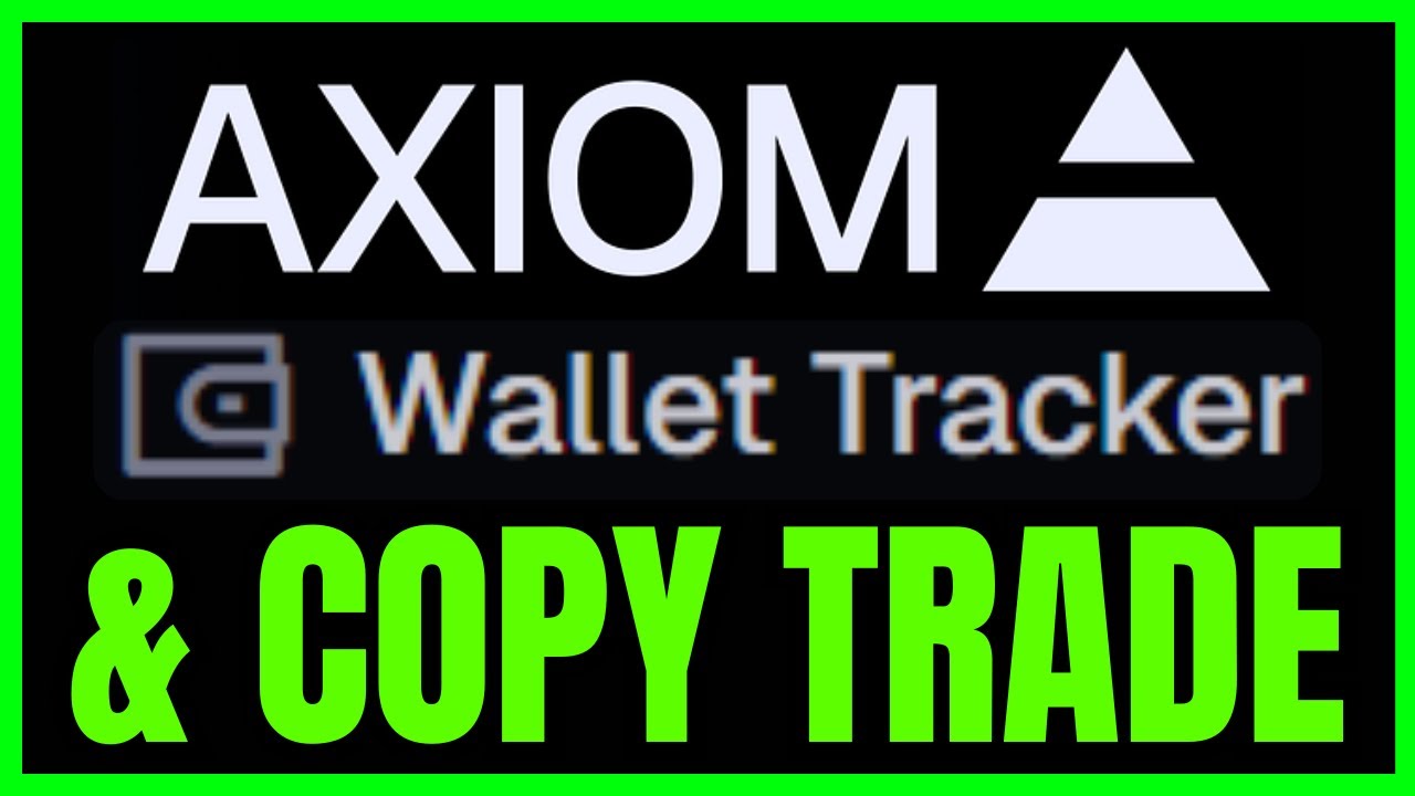 How To WALLET TRACK And COPY TRADE On Axiom Pro (QUICK & EASY) 2026