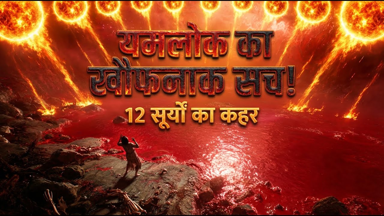 वैतरणी नदी: जहाँ पानी नहीं, खून बहता है! 🌊 यमलोक का सच #viral #mythology #2026 #Sanatan #Podcast