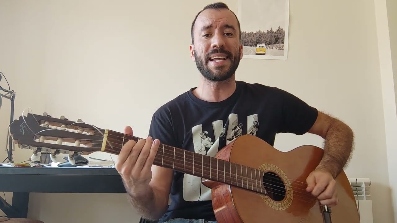 Rutina en las venas (parte 1)-Gritando en Silencio (Cover guitarra + Acordes en la descripción))