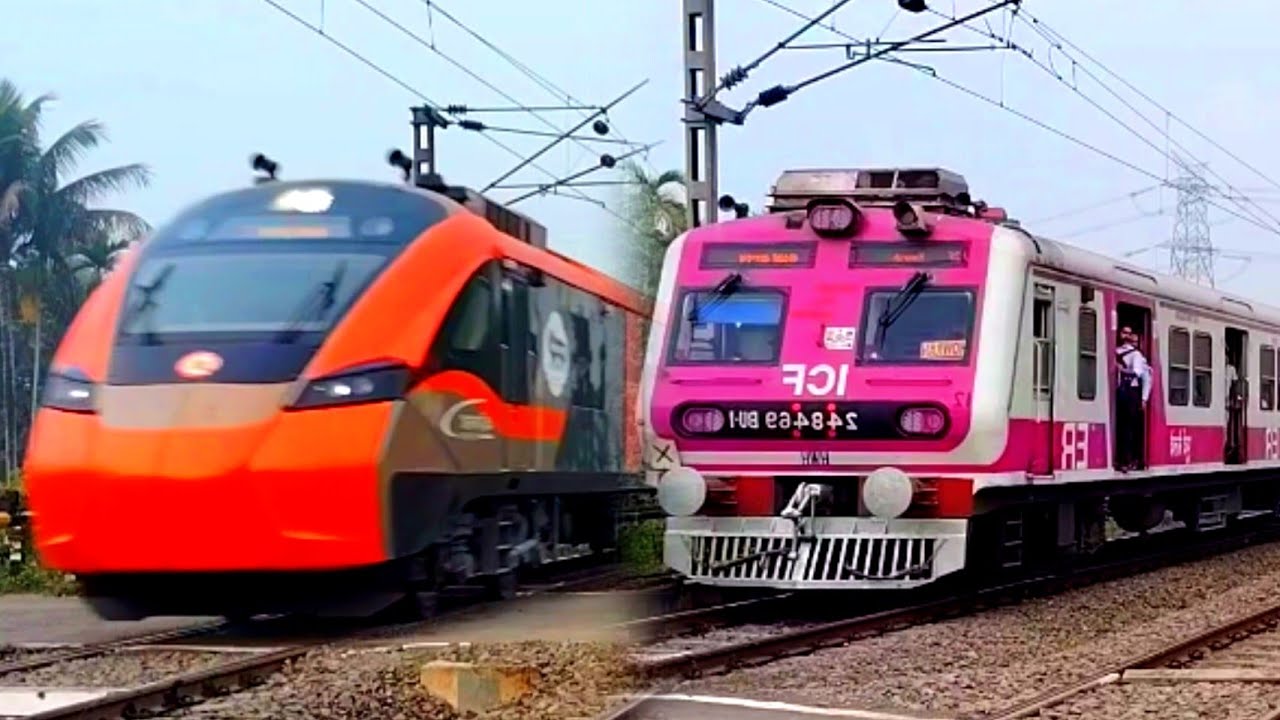 🔥Crazy unique train spotting! Fastest Sleeper  Vande Bharat+EMU Local Trains skip Busy railgeat।[IR]