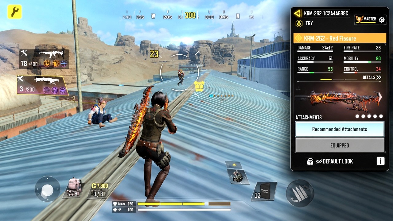 Most Demanding Class KRM Full CODM Battle Royale GamePlay COD Mobile Call of Duty Mobile!