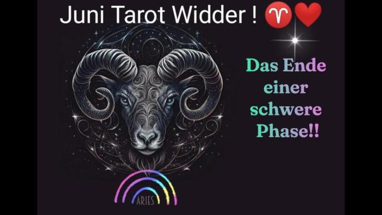 Widder ♈ Juni Tarot! 💪❤️🌈Ich habe Kraft und Willensstärke! Überwindung von Hindernissen! 🙏