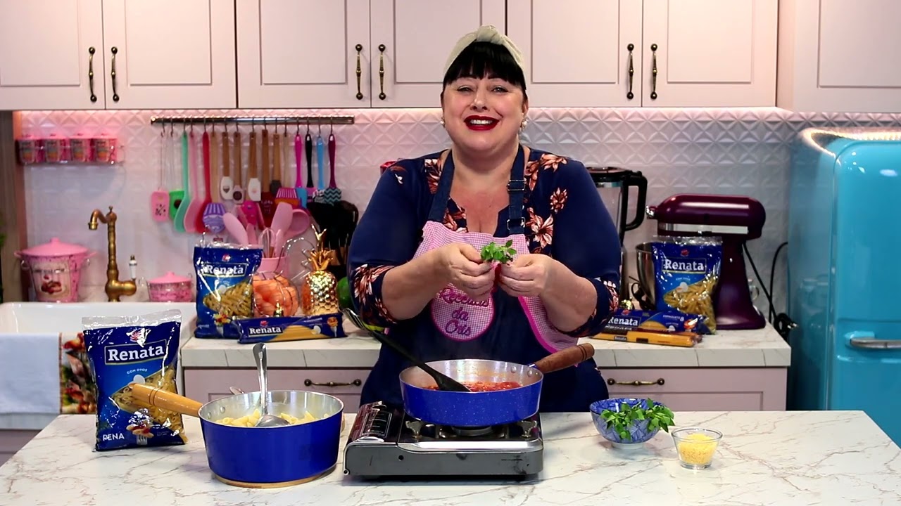 Receita de Macarrão napolitano com a @receitasdacris