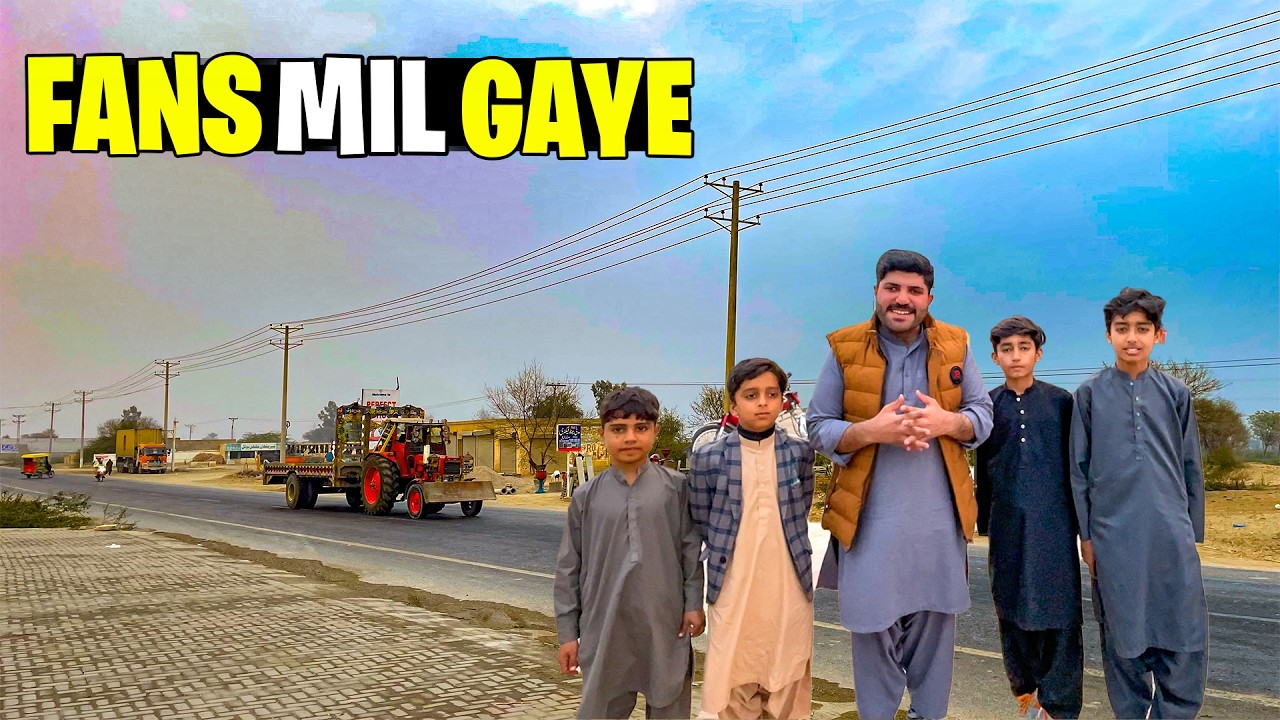 Taunsa Mein Fans Mil Gaye 🥰 || Back To Home 🏠 || Road Block 