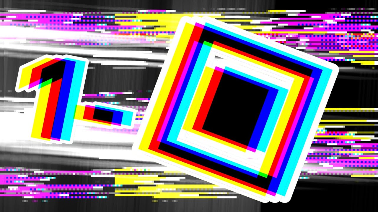 !LOUD SOUNDS & EPILEPSY WARNING! Numbers from 0 to T.H.E E.N.D [Part 4]