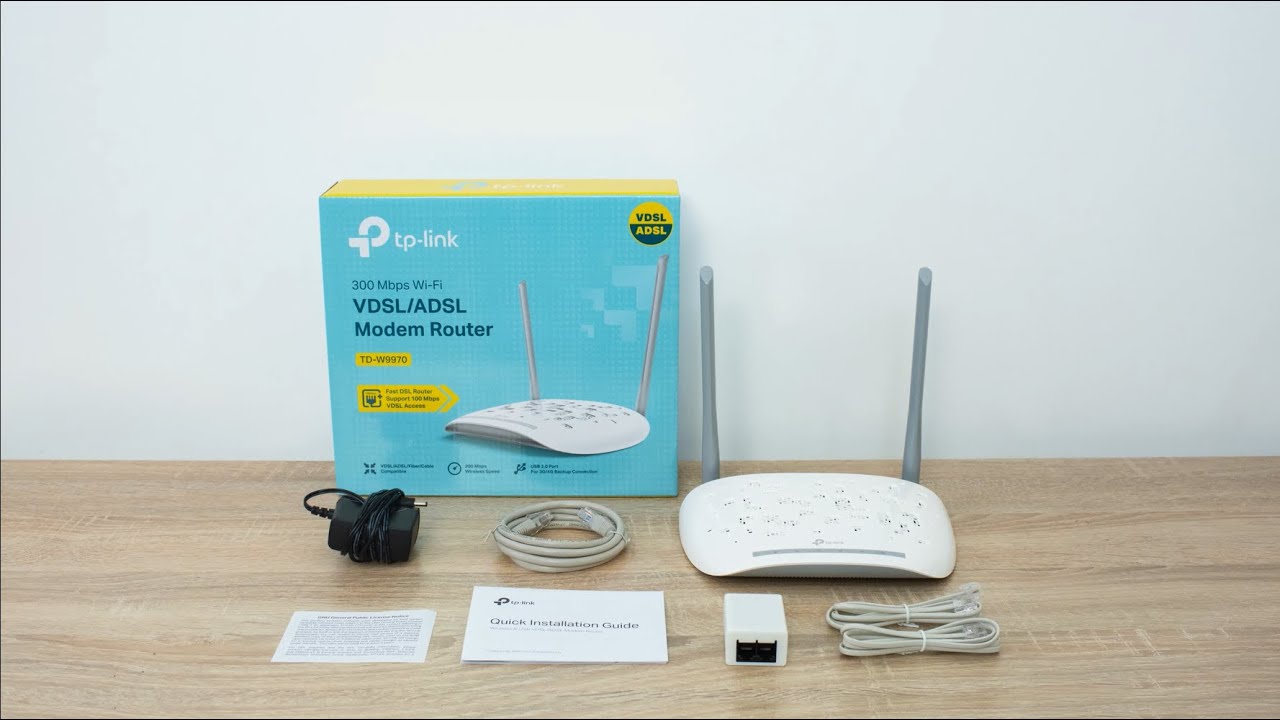How to Set up a TP-Link DSL Modem Router