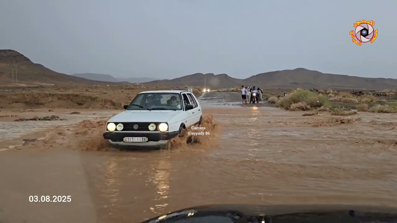 حمولة وفيضان واد بونكارف نواحي تنغير