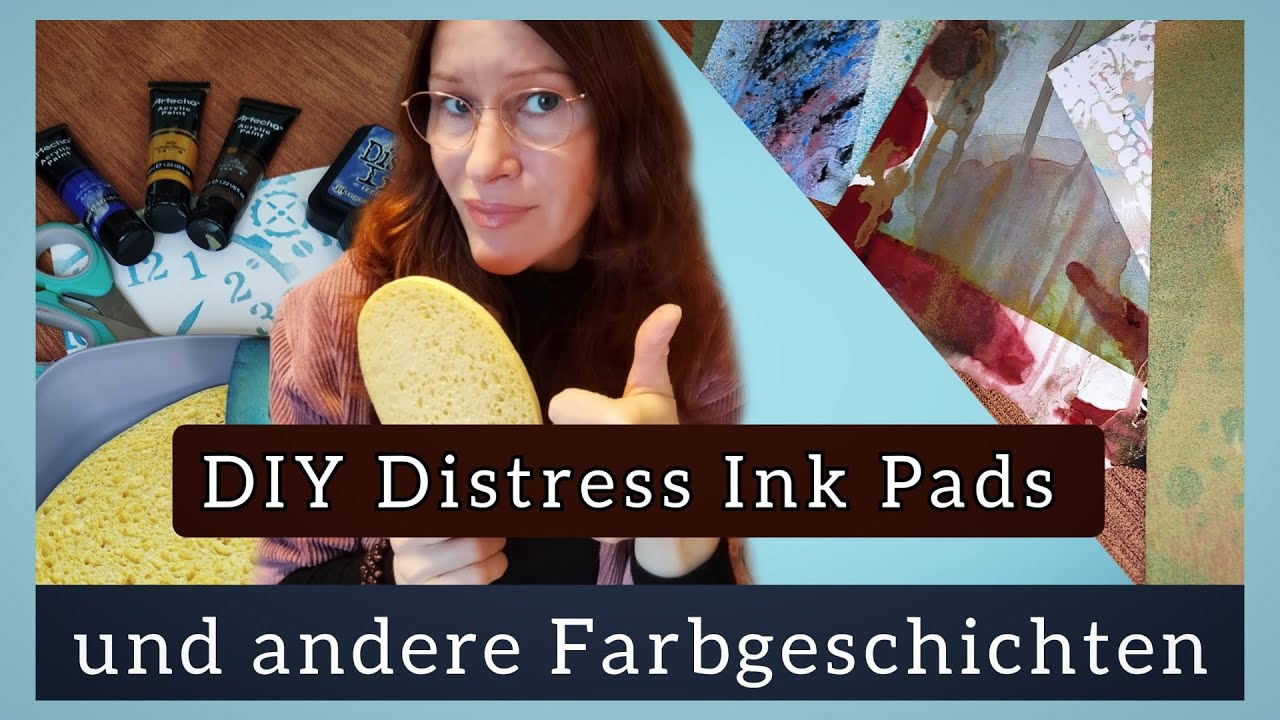 Stempelkissen Ink Pads selber machen und weiterer Kunst - Input 