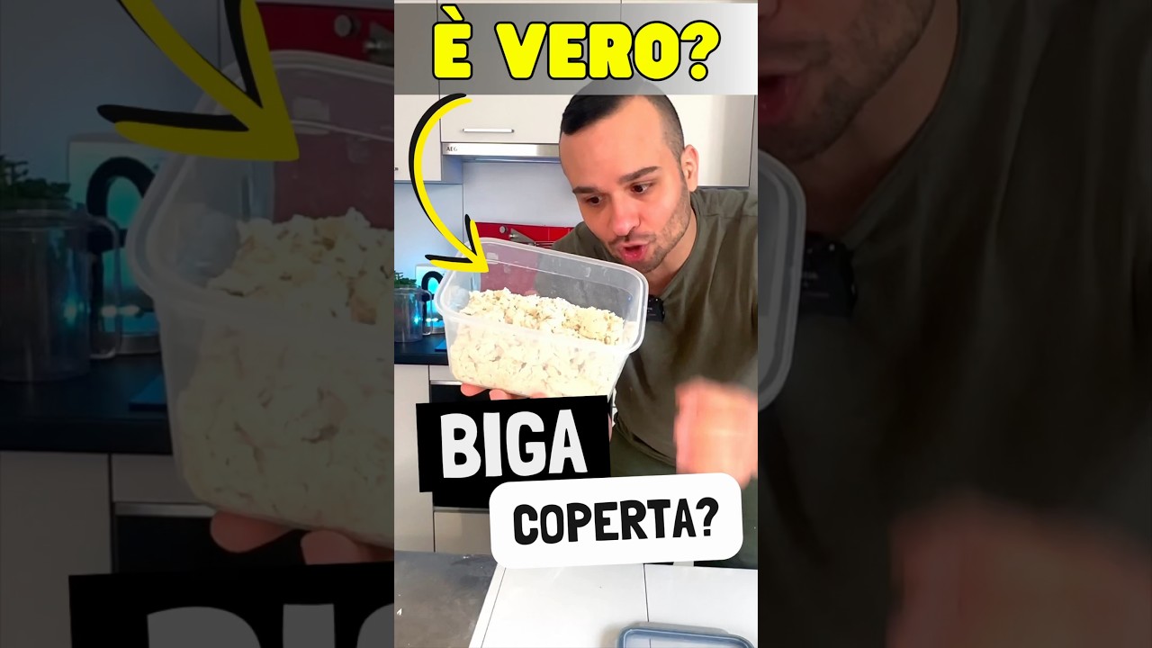 Impasto con biga: va coperto??NO!! #pizza #pizzafattaincasa #impasto