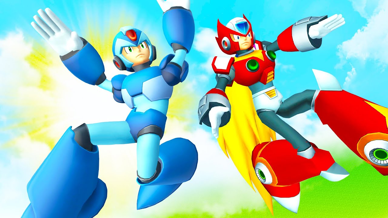 Mega Man: Рэгдолл Прыжки и Падения [GMOD | Fedhoria] - Серия 77