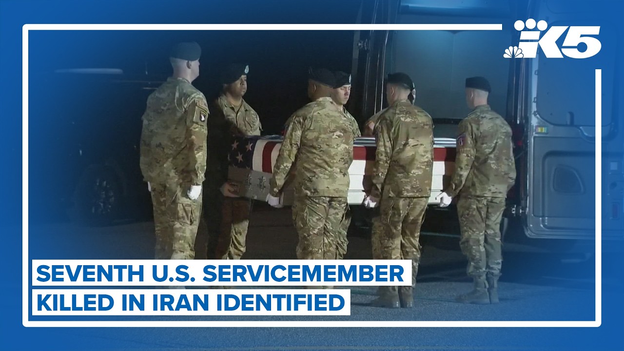 Seventh servicemember killed in Iran identified