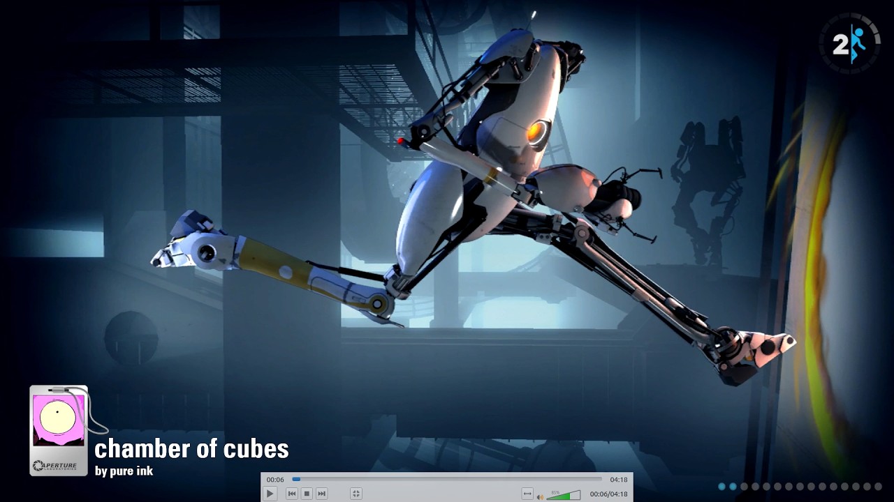 chamber of cubes by pure ink [Portal 2 - Community Chamber]