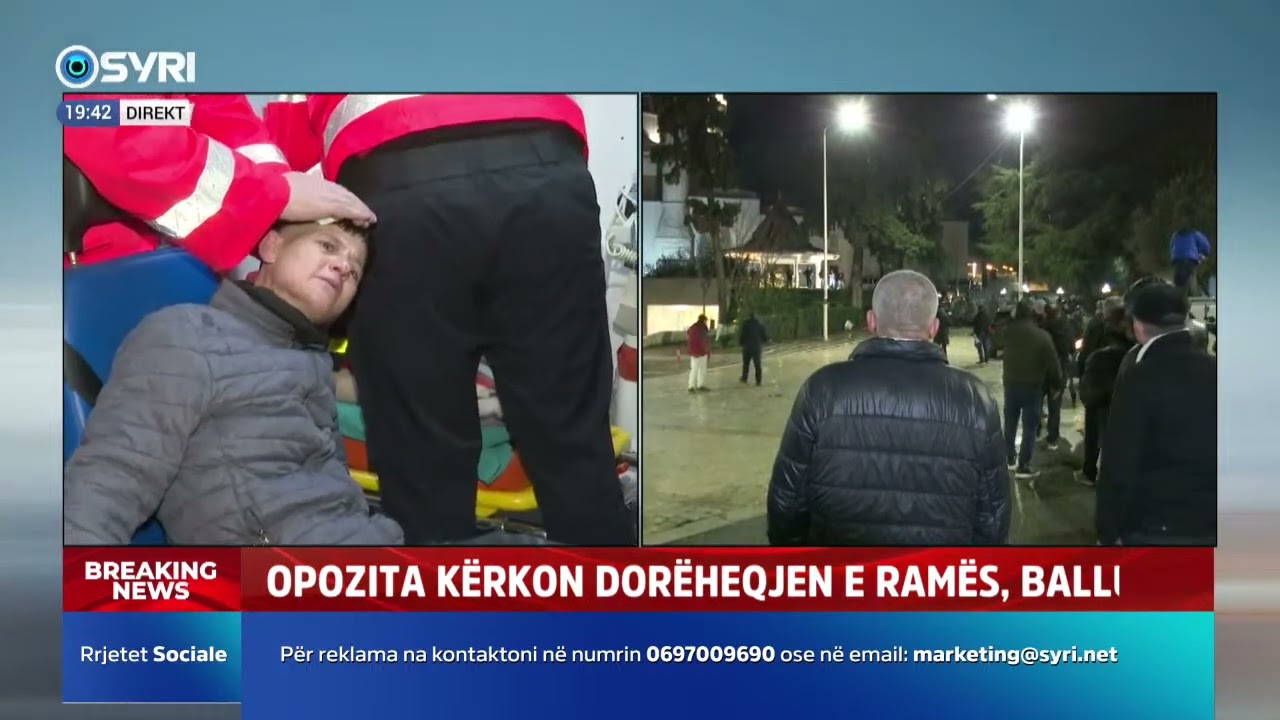 Policia plagos në kokë të protestuesin, niset me urgjencë në spital