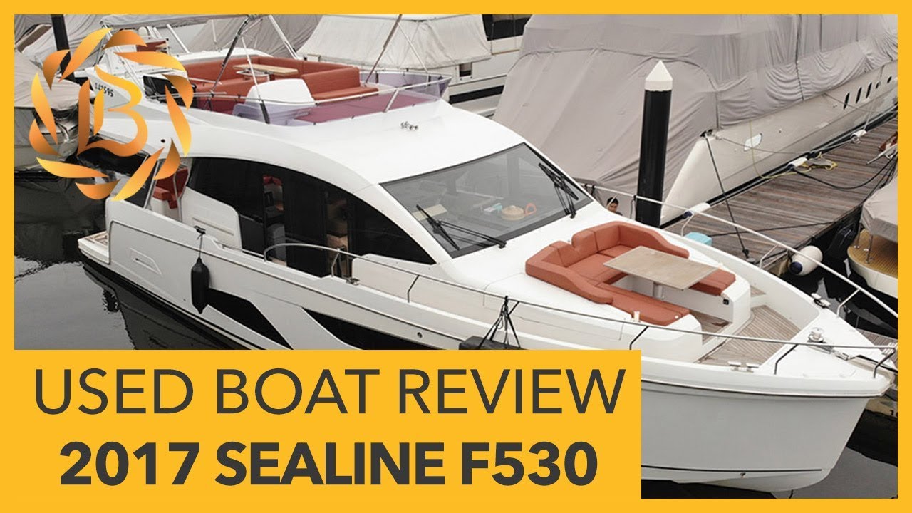 2017 SEALINE F530 - USED BOAT REVIEW - LUX BOATING