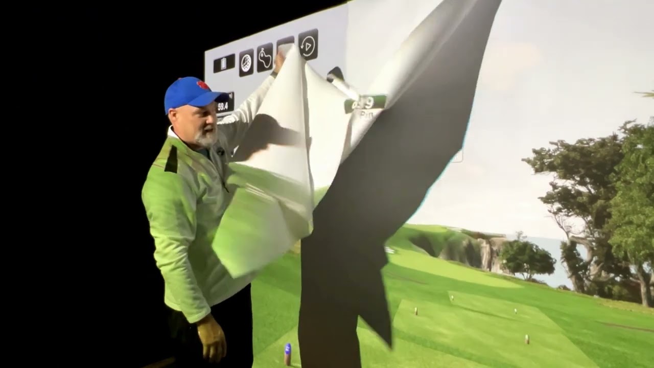 Durable Golf Simulator Impact Screen AND 4K Quality Home Theater Screen