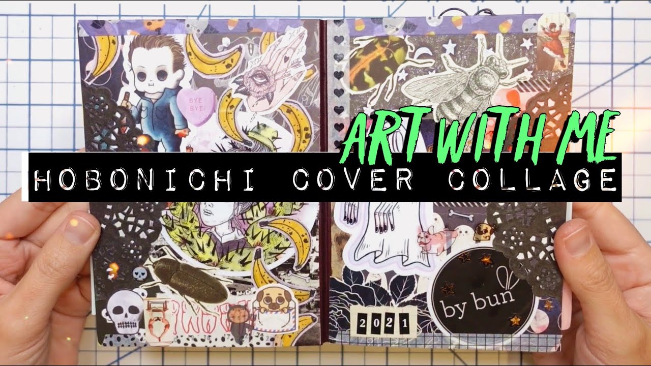 ART WITH ME | hobonichi cover collage