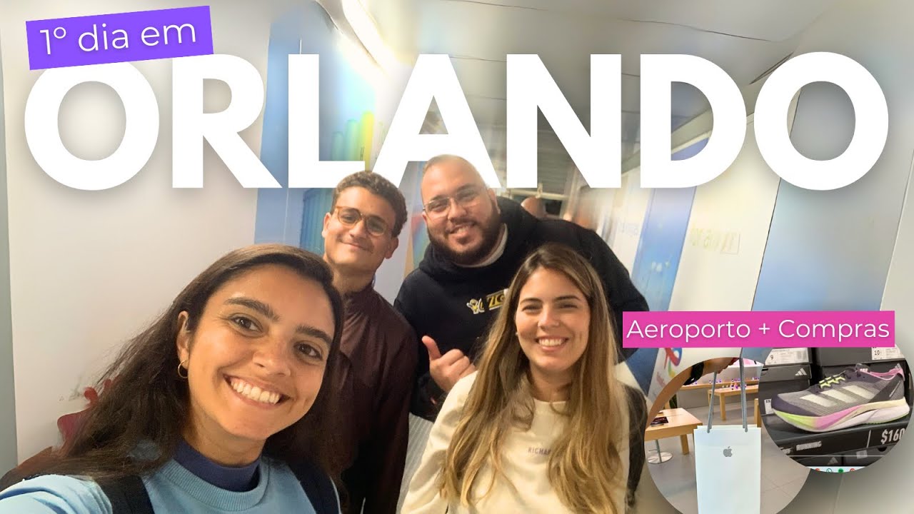 Primeiro dia em Orlando! | Café da manhã, Florida Mall e Outlet Premium