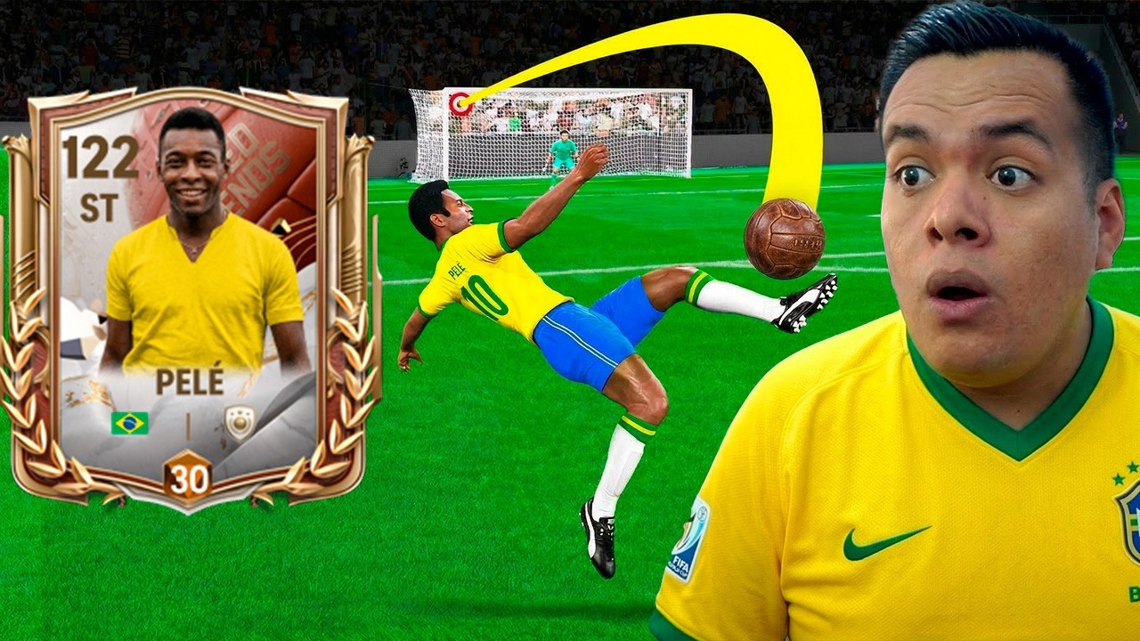 PELÉ pero con su Mejor Carta CAPPED LEGENDS al Maximo