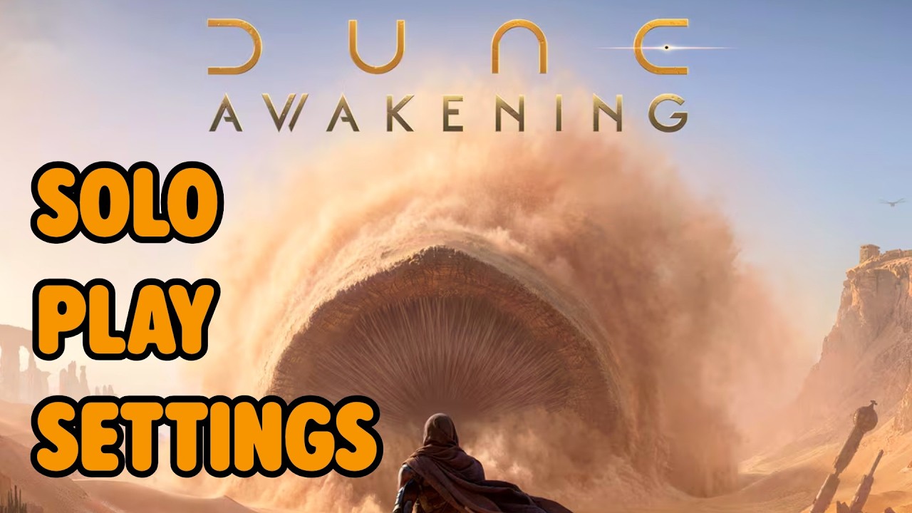 Single Player Settings in Dune Awakening
