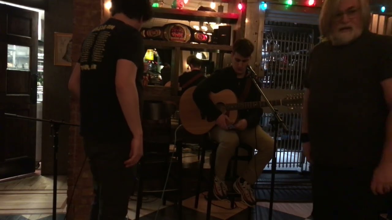 Hudson Lovell at the Piggy Bank’s  Open-Mic 2-24-2026